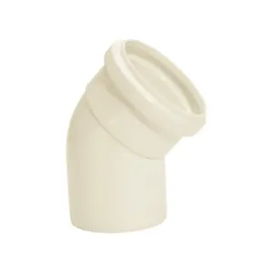 Joelho 45 Esgoto 150 Mm - Amanco	- Branco Curva